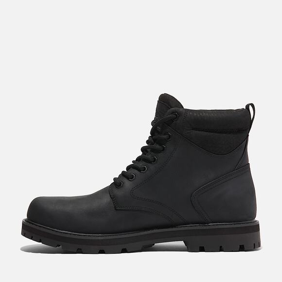 TIMBERLAND MEN\'S 9.5 BRITTON ROAD MID LACE UP WATERPROOF FULL GRAIN BOOT BLK NIB main image 5